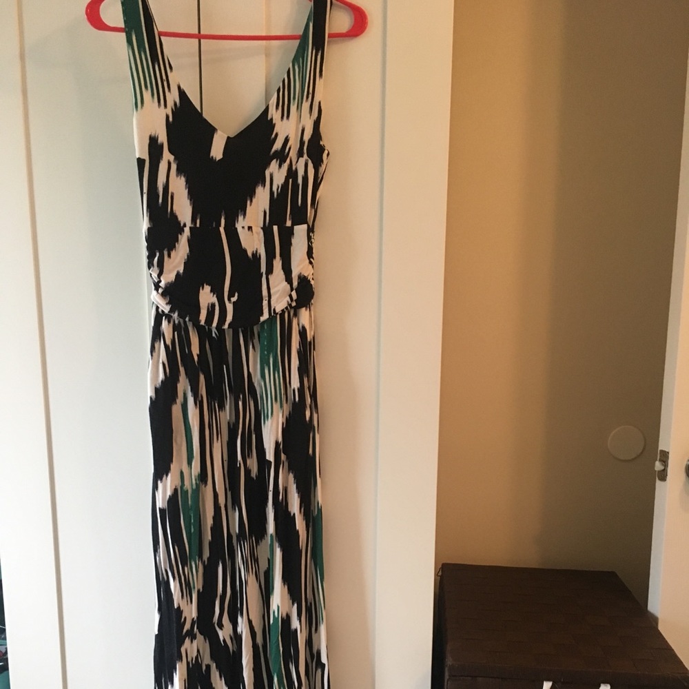 VANESSA VIRGINIA Anthropologie Maxi Dress Ikat S